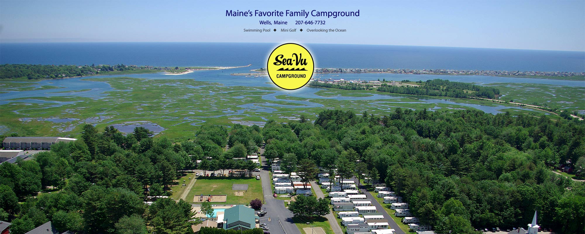 Sea-Vu Campground of Wells, Maine, Family Camping in Maine at its best